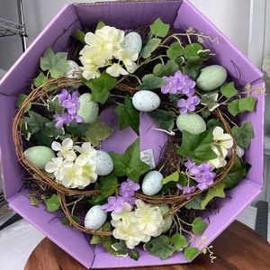 New.Floral Wreath 20”.